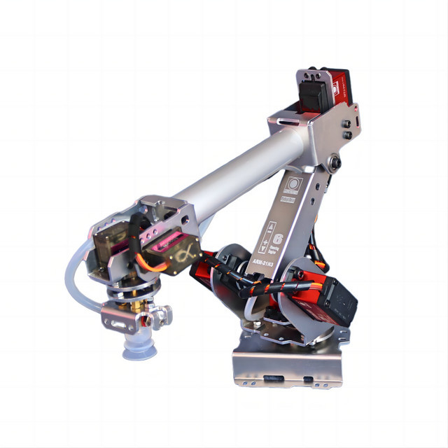 YoufangSmart 6 DOF Roboterarm Industrieller Roboterarm, Metall, Grau - Bild 1