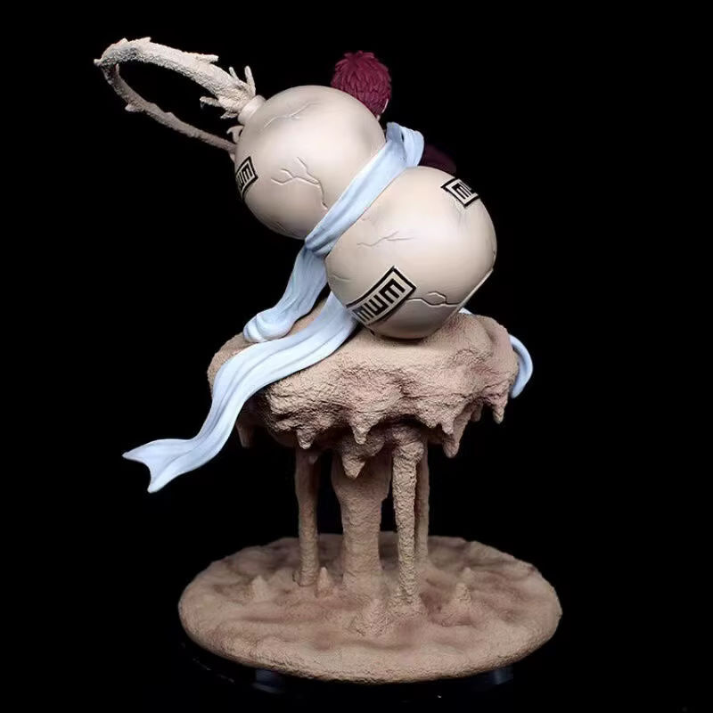 Bandai Anime Gaara Kazekage Schlacht Version Actionfigur aus PVC für Sammler und Dekoration, mehrfarbig - Bild 5