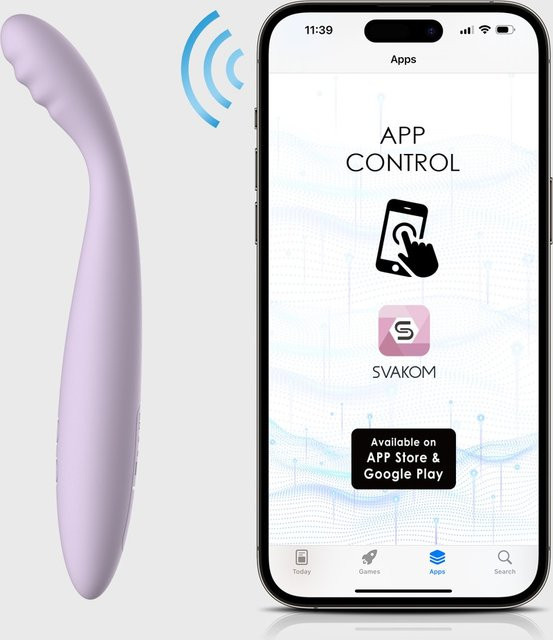 Svakom G-Punkt-Vibrator Cici 2 mit Wärmefunktion in Purple - Bild 1