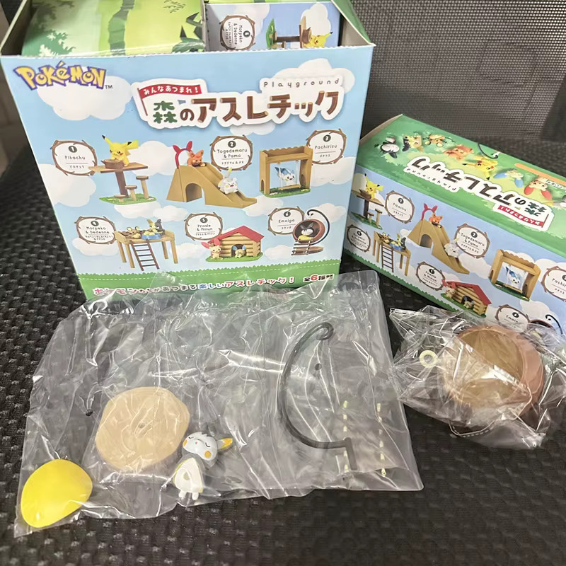 Rement Pokémon Wald Spielplatz, Blind Box, Desktop Decor - Bild 3