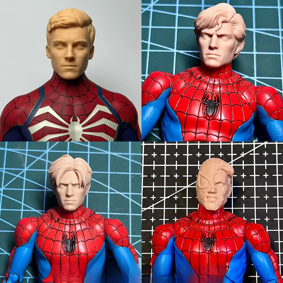 Hot Toys Marvel Peter Parker Spider Boy Kopfskulptur, Zubehör, Kunststoff - Bild 3