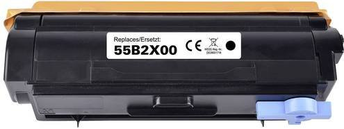 Renkforce Toner Cartridge Schwarz kompatibel mit Lexmark 55B2X00 für Laserdrucker mit 20000 Seiten Reichweite - Bild 1