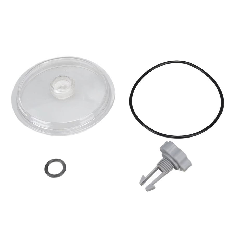 Intex Poolpumpen-Korbabdeckung mit O-Ring für Sandfilterpumpe SF15110, transparent - Bild 1