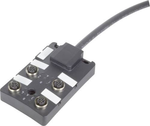 HARTING Sensor/Aktorbox passiv Multipolverteiler 09 07 001 0125 3 in Grün, Gelb, Grau - Bild 1