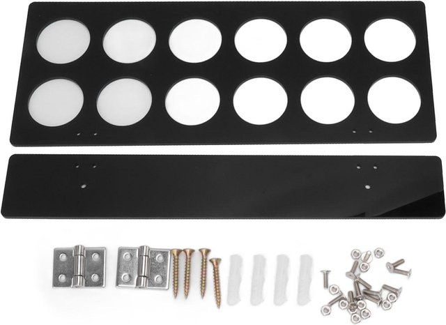 CosyHome Wandmontierter Kaffeepadhalter aus Metall in Schwarz oder Weiß - Bild 1
