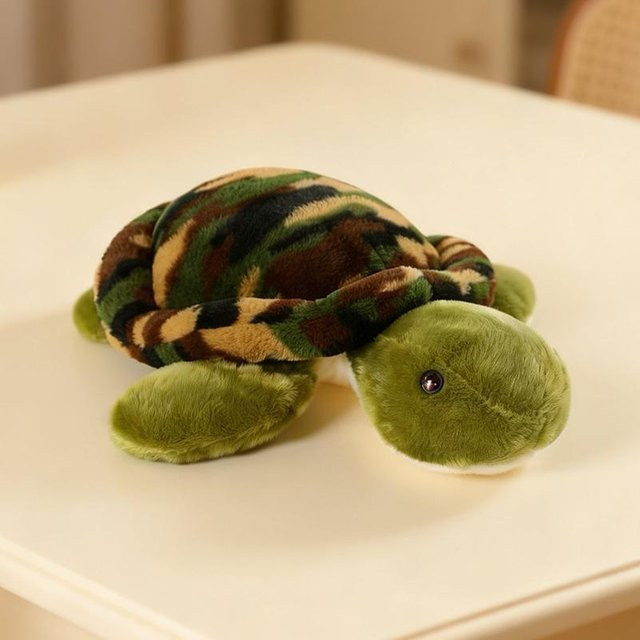 Yiran toy Schildkröten Plüschtiere, Camouflage, 45cm - Bild 1