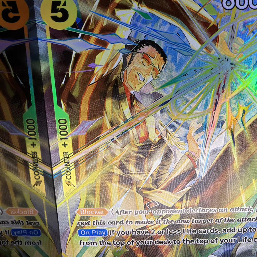 Bandai One Piece TCG Borsalino SR Spielset, Gelb, Englisch - Bild 4