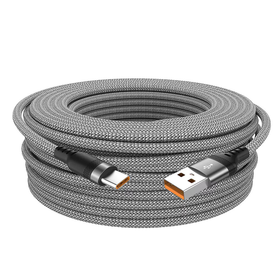 YUAIJA USB Typ C Super Schnell Ladekabel in Grau - Bild 6