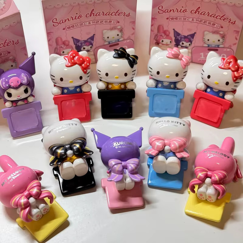 Bandai Sanrio Kuromi My Melody Bow Sweetheart Papa, Anime Figur - Bild 4
