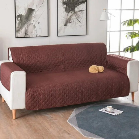 Yiran Furniture All-in-one Sofabezug aus Mikrofasermaterial, grau, Breite: 55 cm, Länge: 196 cm