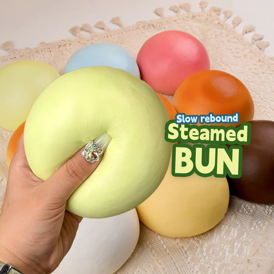 Schylling Bunte Knödel-Kuchen-Entspannungs-Squishbälle - Bild 3