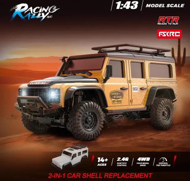 FMS Mini-Drift-Auto, ferngesteuertes Offroad-Auto, 1:43, ab 14 Jahren - Bild 1