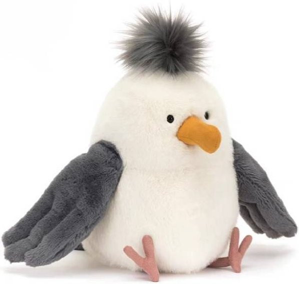 DewBloom Amuse Plüschpinguin mit explodierendem Haar, weiche Tierfigur - Bild 1