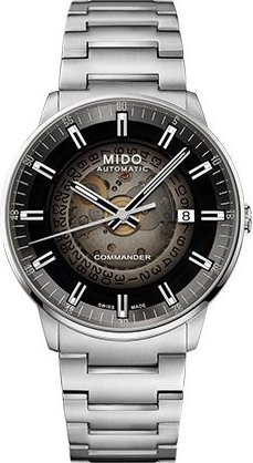 Mido Armbanduhr Commander Phantom, Automatik, Edelstahl, Schwarz, Herren - Bild 1
