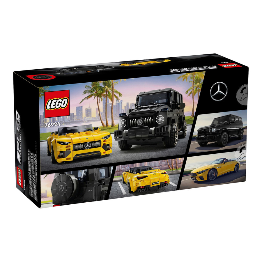 LEGO Speed Champions Mercedes-AMG G 63 & Mercedes-AMG SL 63 Konstruktionsspielzeug - Bild 5