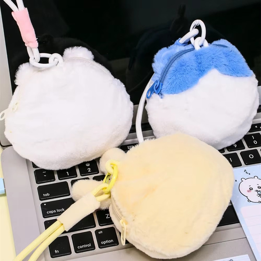 Chiikawa Plüsch-Münzbörse, Hachiware Usagi, Mini-Geldbörse, Plüsch / Textil - Bild 3