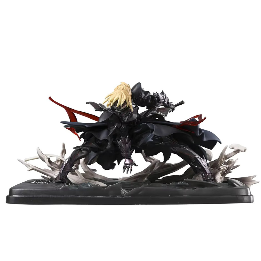 Bandai Fate Stay Night Black Sabre Fight Ver, Figur, Kunststoff, Schwarz - Bild 2