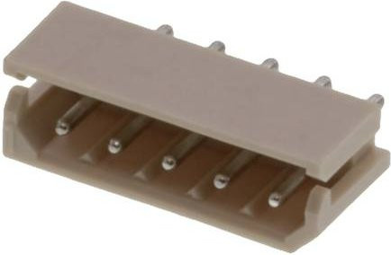 Molex Einbau-Stiftleiste Standard 7-polig beige mit 2,50 mm Rastermaß - Bild 1