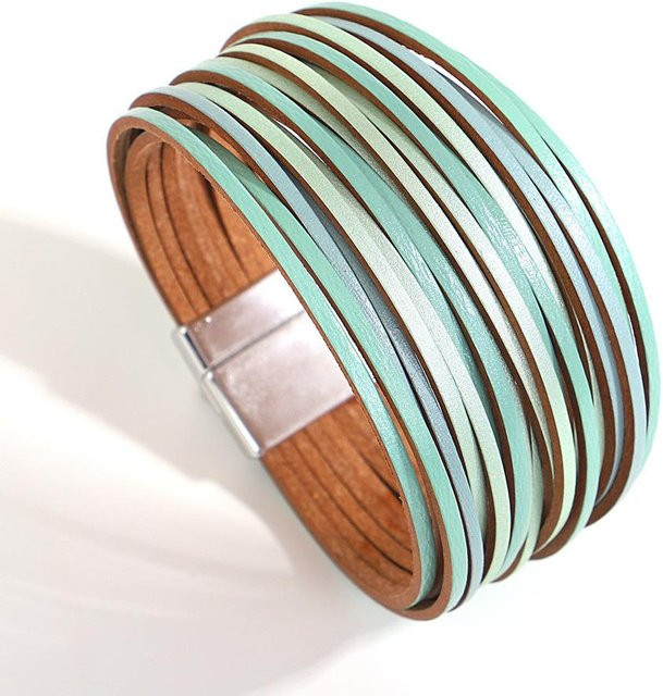 Lederarmband, Bunt, Unisex - Bild 1