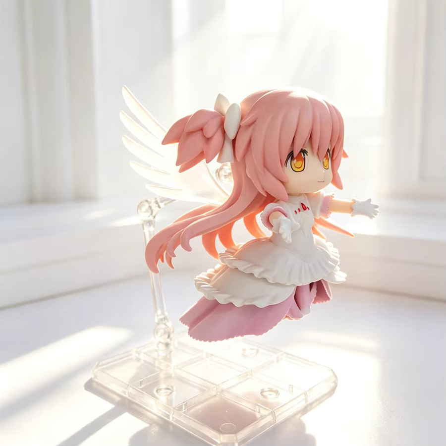 Bandai Magic Wing Girl Figur, Anime Actionfigur, Chibi Puppe, Kunststoff - Bild 3