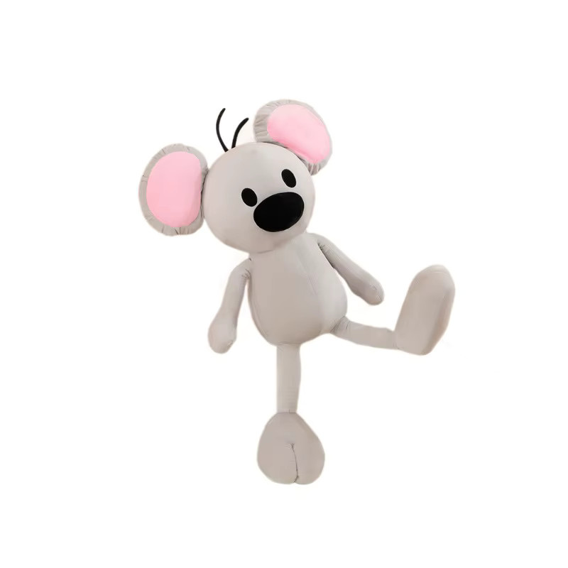 RTBXF Nermal-Plüschpuppe, 35–90 cm, Grau - Bild 2