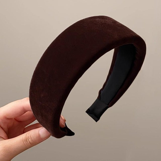 Haarband Samt, black, Damen, Mädchen - Bild 1