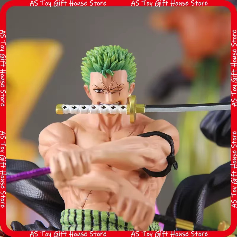 JT One Piece Roronoa Zoro Anime-Figur, PVC-Statue, Einzelfigur - Bild 2