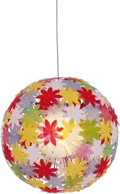 Näve Pendelleuchte Young Living Multicolor aus Metall und Kunststoff, B/H/T: 70 x 130 x 70 cm, E27 - Bild 1