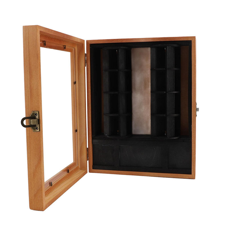 KONNWEI Miniatur Bücherregal Ornament aus Holz und Kunststoff in Braun - Bild 4