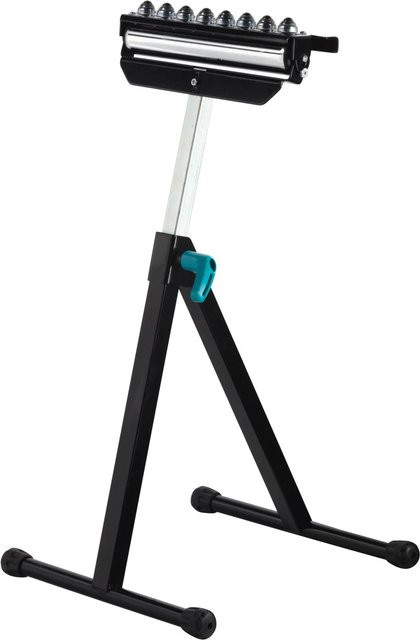 Wolfcraft Multifunktions-Auflagen- und Rollenbock, klappbar und höhenverstellbar, Farbe: Multicolour, Gewicht: 5,6 kg, Tragfähigkeit: 100 kg, B/T/H: 52 x 30 x 10 cm - Bild 1