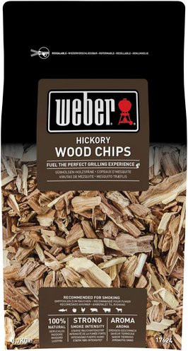 Weber Räucherchips Hickoryholz, 700 g, braun - Bild 1