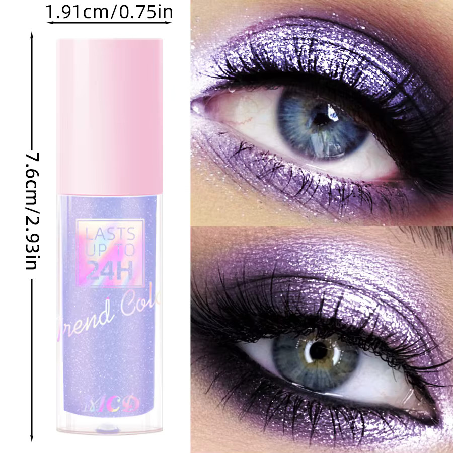 MCD Flüssiger Lidschatten Metallic, Blau Rosa Lila, Unisex - Bild 2