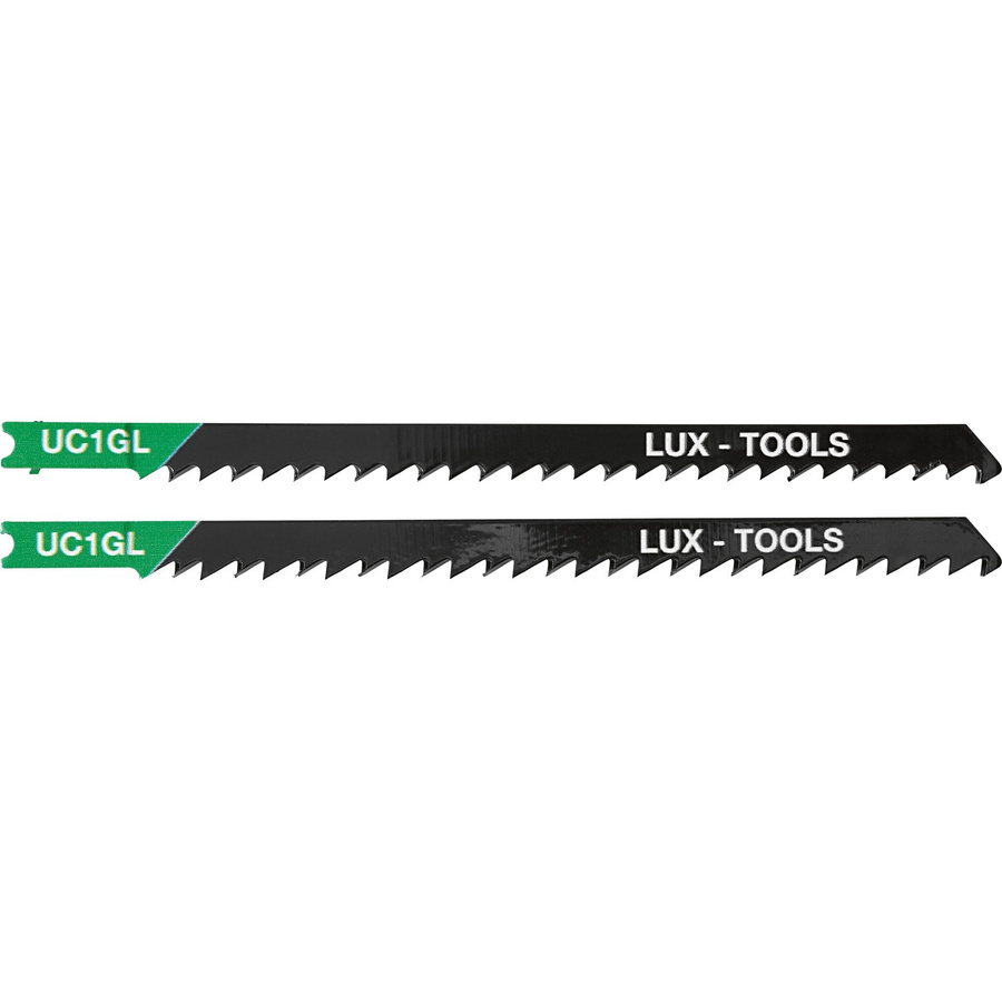 LUX-TOOLS Stichsägeblatt für Holz, T-Schaft, 75 mm, Grob, Schwarz - Bild 2