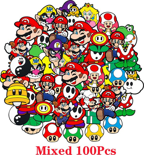 Potdemiel Schuh-Charms Jumping Brothers Game Series, PVC, Kinder - Bild 1