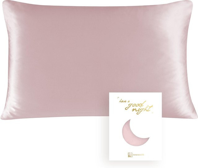 JMG Clothing Kissenbezug aus 100% Maulbeerseide und Lenzing Tencel, Pink, B/H: 50 x 75 cm - Bild 1