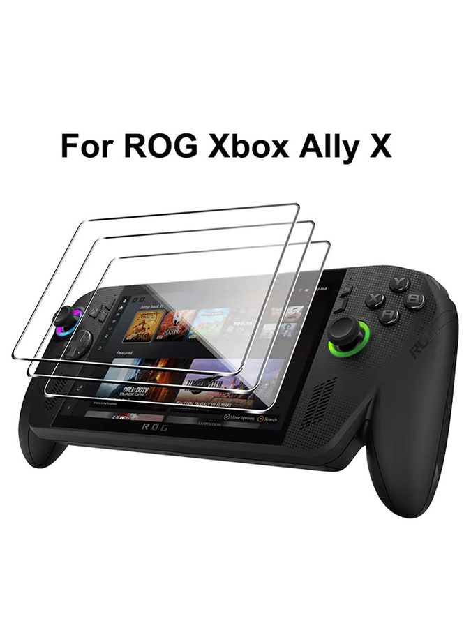 DIXSG Displayschutzfolie aus gehärtetem Glas für ROG Ally X und ROG Ally, transparent, 9H HD kratzfest - Bild 4