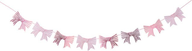 Rico Design Paper Poetry Girlande mit Schleifen für Hochzeiten und Geburtstagsfeiern - Bild 1