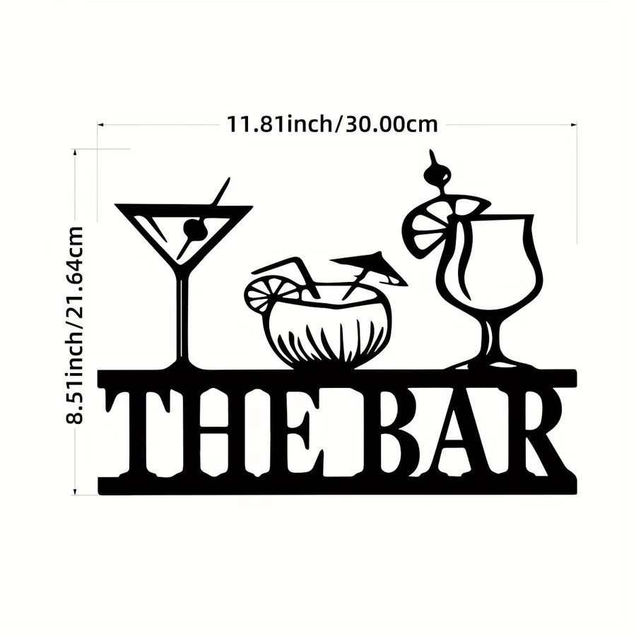 Juice Life Vintage-Wandkunst aus Metall als dekoratives Schild für Küche, Bar oder Büro, Breite: 30,0 cm, Höhe: 21,64 cm - Bild 2