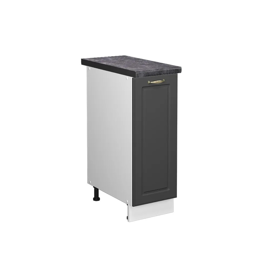 Vicco Apothekerschrank Fame-Line Wandmontage Anthrazit-Gold-Weiß B: 30 cm, H: 82 cm, T: 60 cm - Bild 2