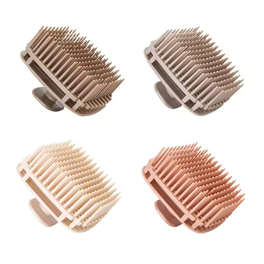 Marseilis Silikon Shampoo Pinsel, Kopfhaut- und Körpermassage-Kamm, Unisex - Bild 4
