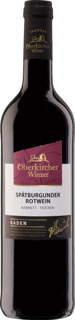 Oberkircher Winzer eG Pinot Noir Rotwein, Baden, 2023, trocken, 0,75 l - Bild 1