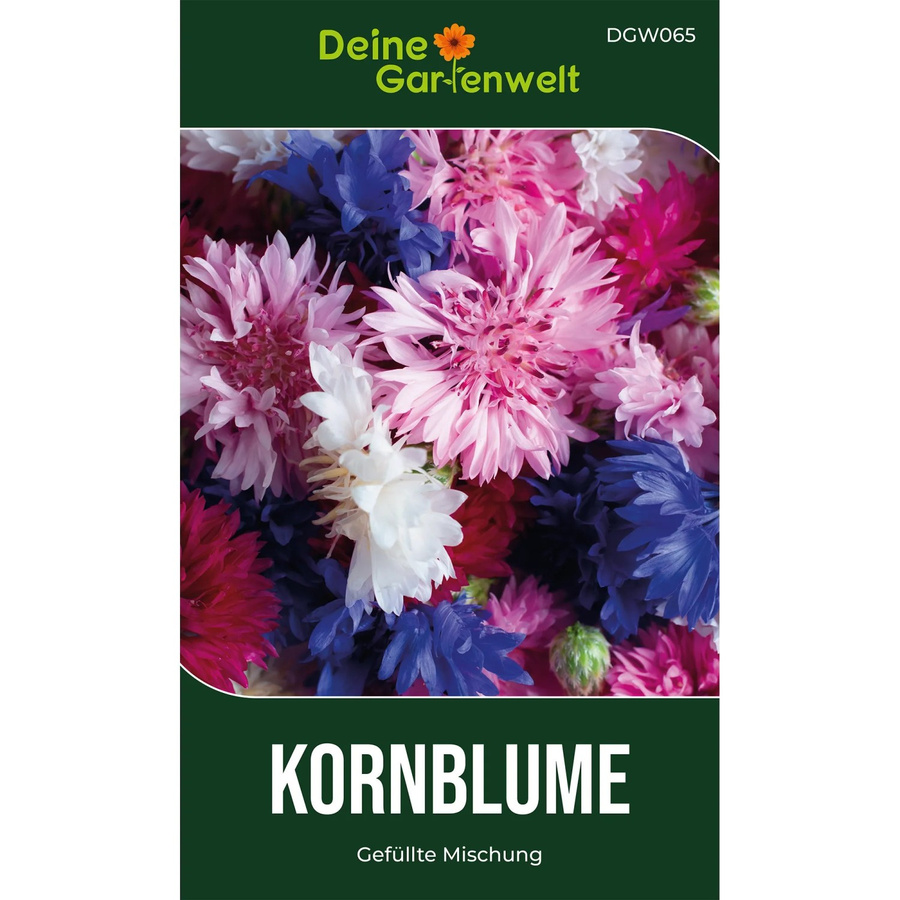 Deine Gartenwelt Kornblumen Samen Mischung Mehrfarbig für Frühling und Sommer - Bild 2