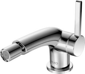 Keuco Bidet-Einhebelmischer Edition 400 in Chrom mit Ablaufgarnitur - Bild 1