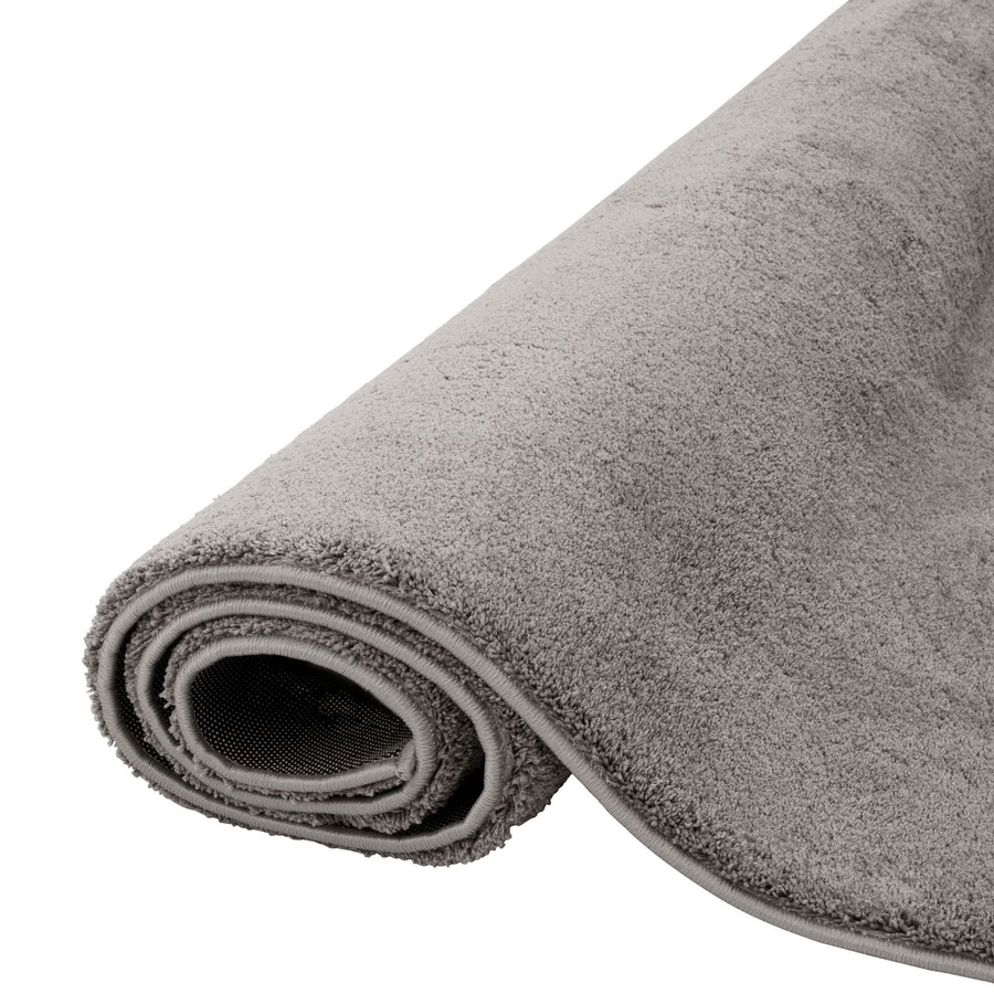 Pergamon Kinderteppich Silky Kids Super Soft Hochflor in Grau, rechteckig und rutschfest - Bild 3