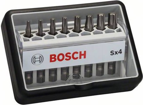 Bosch Robust Line Bit-Set 8-teilig Innen-Sechsrund TX aus Stahl in Silber - Bild 1