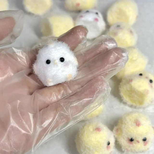 Yiran bag Niedliches Küken Squishy Stressabbau Spielzeug - Bild 1