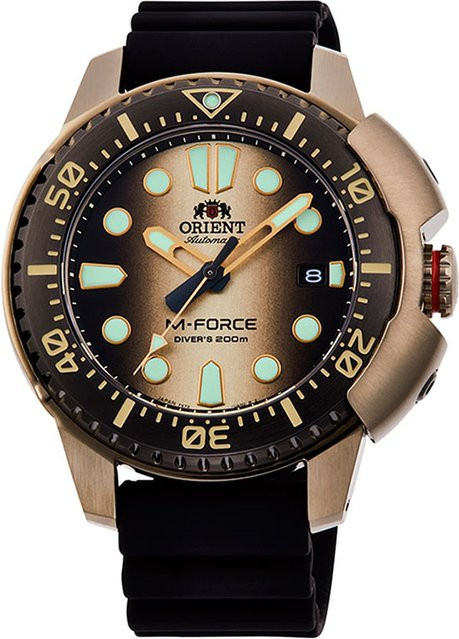 Orient M-Force Automatik Herrenuhr, Edelstahl, 45 mm, 20 ATM - Bild 1