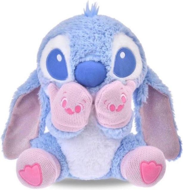 Disney Stich-Plüschtier, blau, rosa, Plüsch / Textil - Bild 1