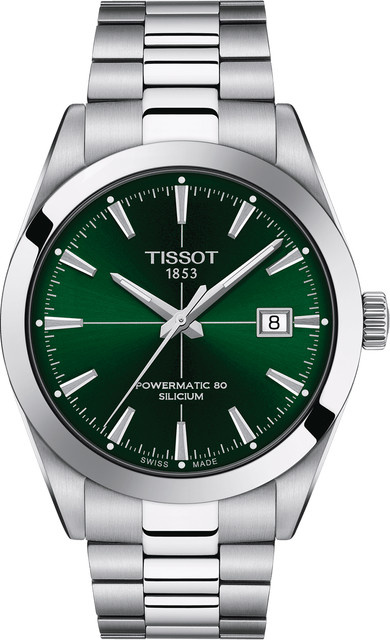 Tissot Herrenuhr Automatik, Edelstahl, Grün, 40 mm, 10 ATM - Bild 1
