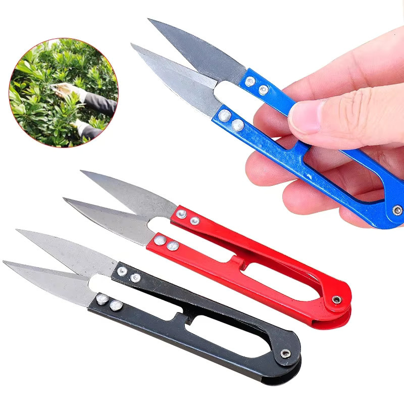 3er-Set Mini-Gartenschere und Schneidwerkzeug aus Metall für Gartenarbeit und Textilien - Bild 2